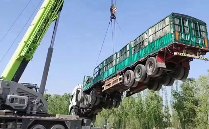 辰溪道路脱困救援案例